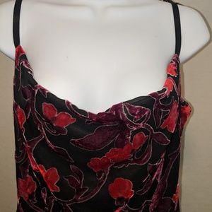 Very cute black and red dress